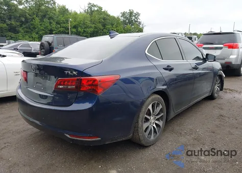 2015 Acura Tlx z USA, uszkodzony, nr VIN 19UUB1F35FA019392